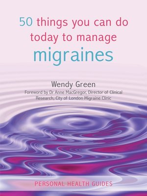 cover image of 50 Things You Can Do Today to Manage Migraines